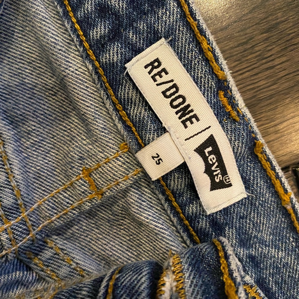 Pre-worn Re /Done Levi's Jeans. A steal!!!